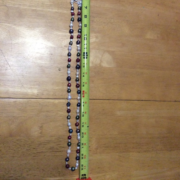 New IRIS & LILY Multicolor Pearl NECKLACE 46” Long main image 2